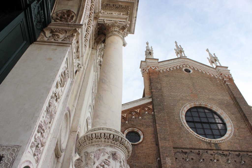 architecture details of Venetian church