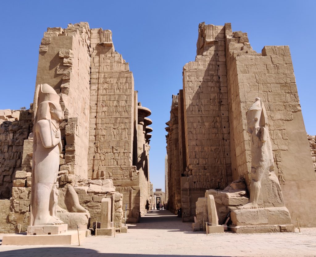 main entrance Karnak Temple