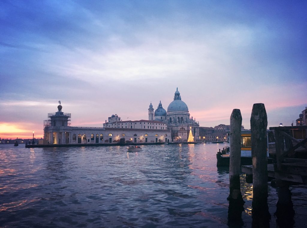 Basilica Santa Maria - Sunset time in Venice