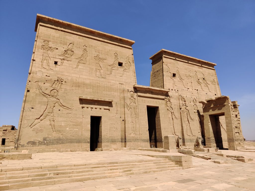 Philae Temple main entrance - Aswan